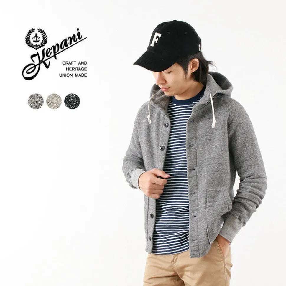 KEPANI / Honolulu / Hooded Sweatshirt Cardigan