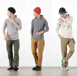 KEPANI / Hooded Pullover Raffi Stretch Milling Long Sleeves