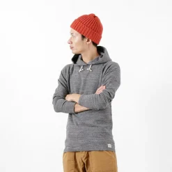 KEPANI / Hooded Pullover Raffi Stretch Milling Long Sleeves
