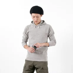 KEPANI / Hooded Pullover Raffi Stretch Milling Long Sleeves
