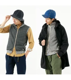 KEPANI / Pinnacle Park Stand Up Neck Sweatshirt Vest