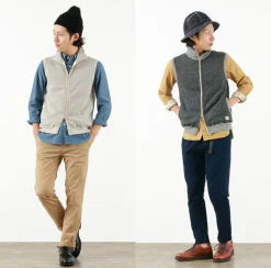 KEPANI / Pinnacle Park Stand Up Neck Sweatshirt Vest
