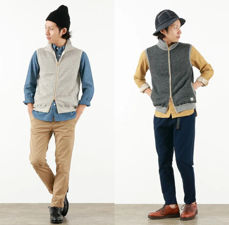 KEPANI / Pinnacle Park Stand Up Neck Sweatshirt Vest