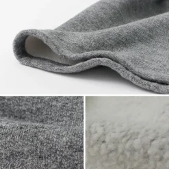 KEPANI / Raffy brushed lining Boat Neck Sweatshirt Basque Shirt