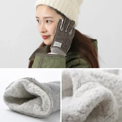 KEPANI / Raffy brushed-lining Sweat Gloves