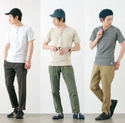 KEPANI / Raffy Spun Milled Henry Neck T-Shirt