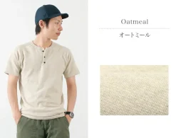 KEPANI / Raffy Spun Milled Henry Neck T-Shirt