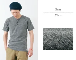 KEPANI / Raffy Spun Milled Henry Neck T-Shirt