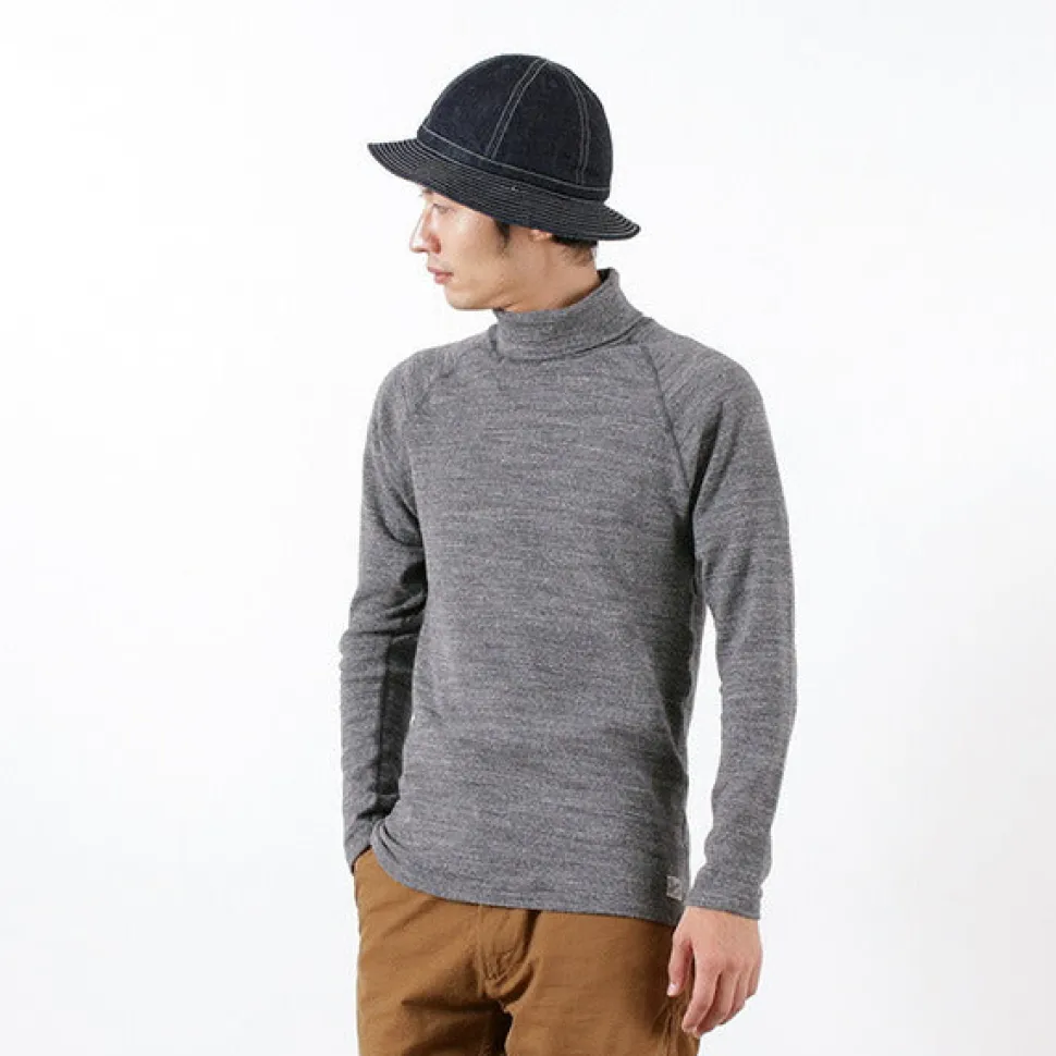 KEPANI / Raffy Stretch Fleece Turtleneck Long Sleeve Tee