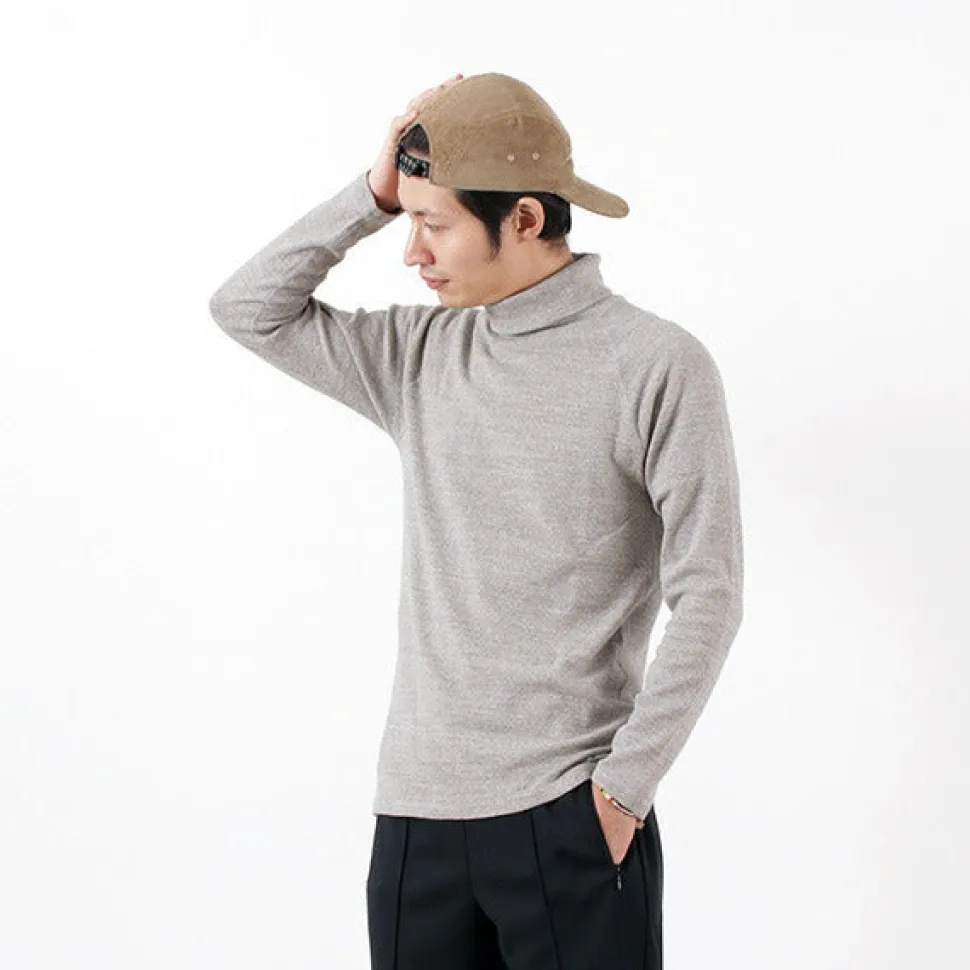 KEPANI / Raffy Stretch Fleece Turtleneck Long Sleeve Tee