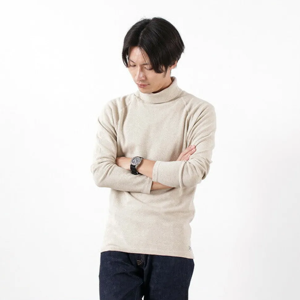KEPANI / Raffy Stretch Fleece Turtleneck Long Sleeve Tee