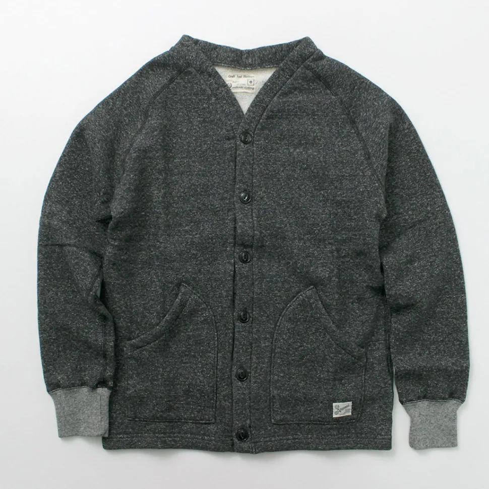KEPANI / Sunset 2 Raffy brushed-lining sweatshirt cardigan