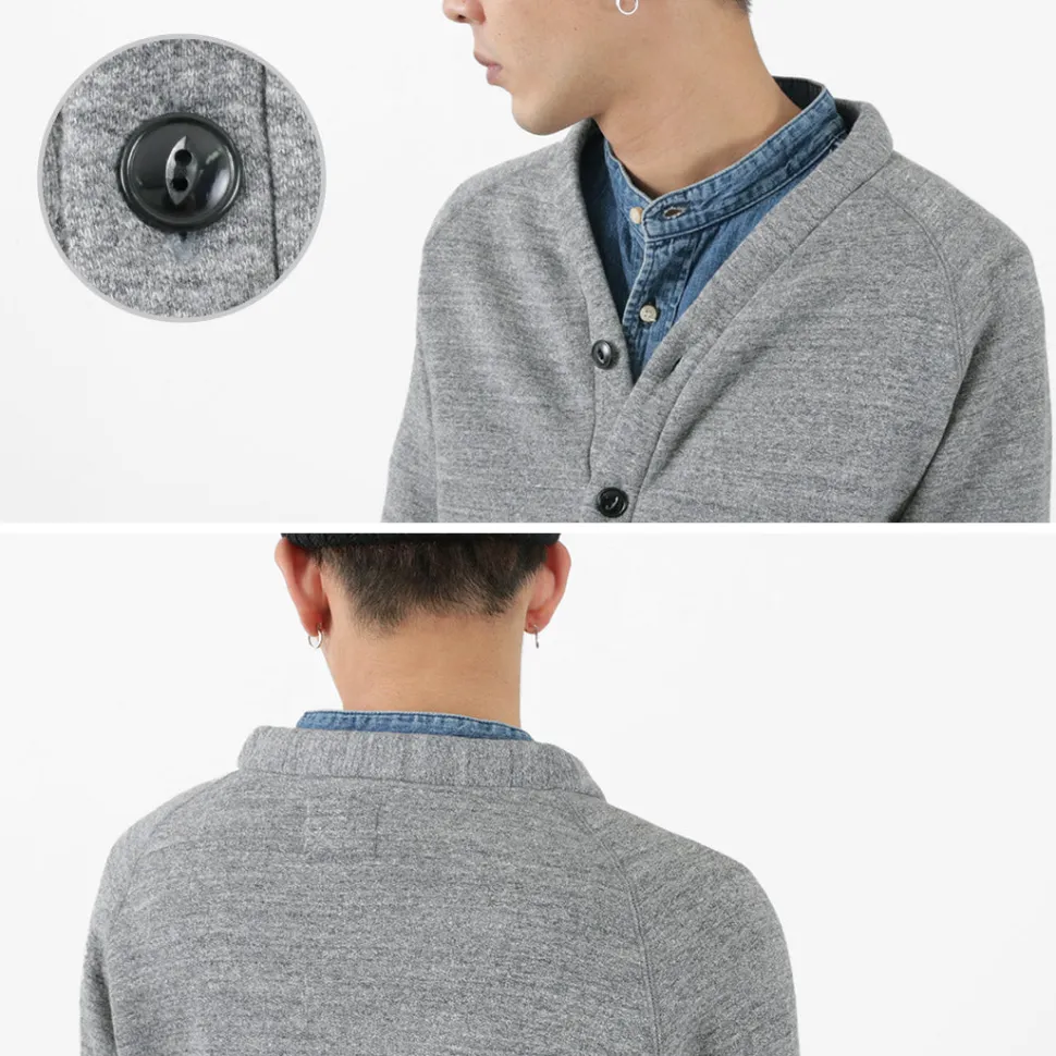 KEPANI / Sunset 2 Raffy brushed-lining sweatshirt cardigan