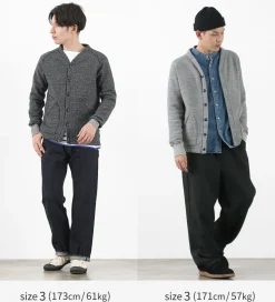 KEPANI / Sunset 2 Raffy brushed-lining sweatshirt cardigan
