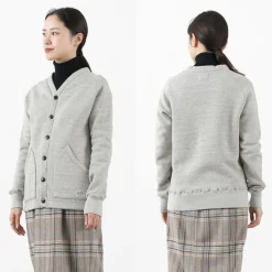 KEPANI / Sunset 2 Raffy brushed-lining sweatshirt cardigan