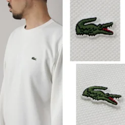 LACOSTE / Classic Fit Pique Long Sleeve T-Shirt
