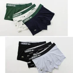 LACOSTE / Logo design 3-pack boxer shorts