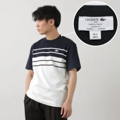 LACOSTE / Stripe T-Shirt