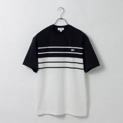 LACOSTE / Stripe T-Shirt