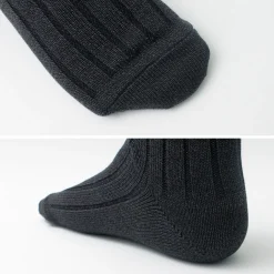 LIFE LONG BY GLEN CLYDE / TS-1 Cotton and Cordura ribbed socks