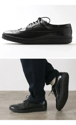 MANEBU / MNB-003 Leather Sneakers