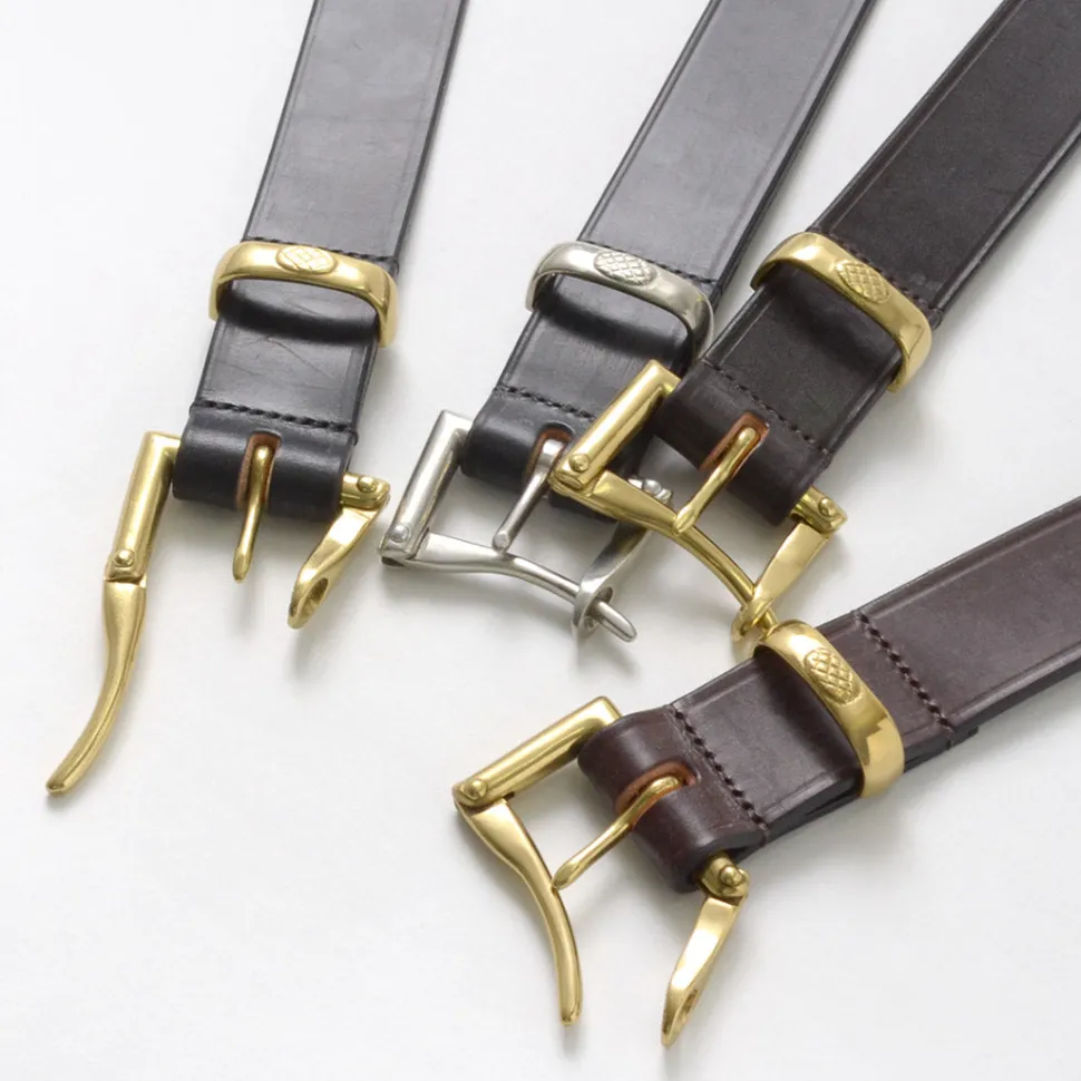 MARTIN FAIZEY / 1.5 inch (38mm) Quick Release Belt Leather Belt