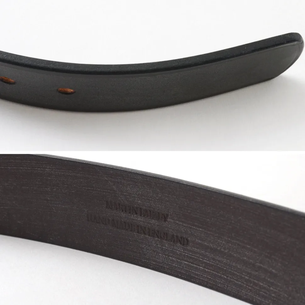 MARTIN FAIZEY / 1.5 inch (38mm) Quick Release Belt Leather Belt