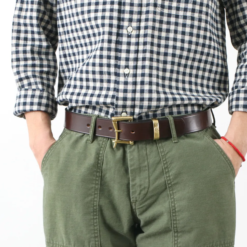 MARTIN FAIZEY / 1.5 inch (38mm) Quick Release Belt Leather Belt