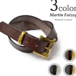 MARTIN FAIZEY / 1.25 inch (30mm) quick release leather belt