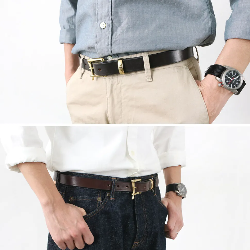 MARTIN FAIZEY / 1.0 inch (25mm) Quick Release Belt Leather Belt