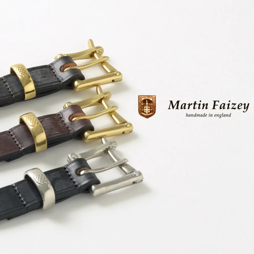 MARTIN FAIZEY / 1.0 inch (25mm) Quick Release Belt Leather Belt