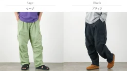 MELPLE / Berkeley Cargo Pants Ripstop Nylon
