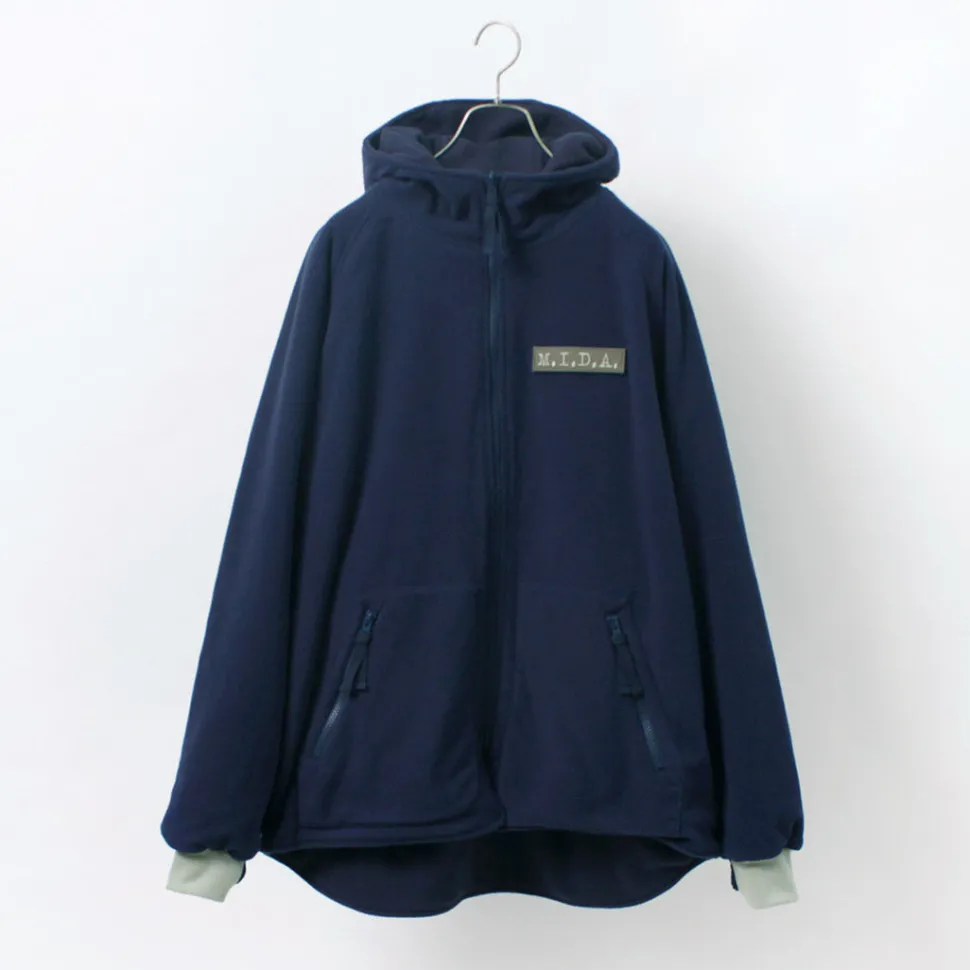 M.I.D.A. / Polartec Boa fleece ZIP-UP
