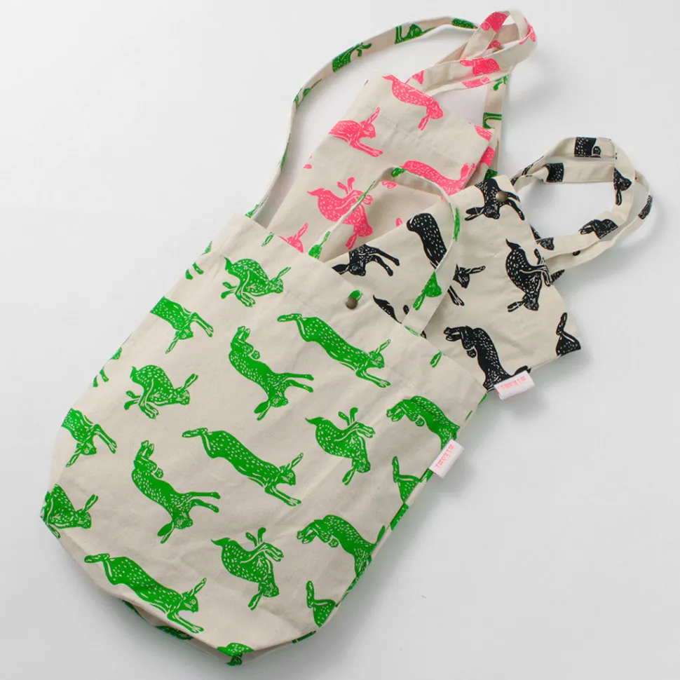 MIKAMI / Cotton twill sling tote bag