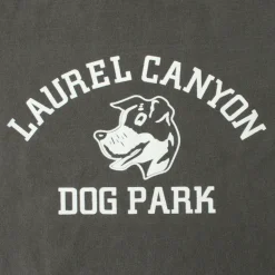 MIXTA / Basic crew print T-shirt (dog park)