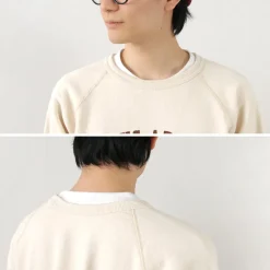 MIXTA / URSUS ARCTOS raglan sleeve sweatshirt