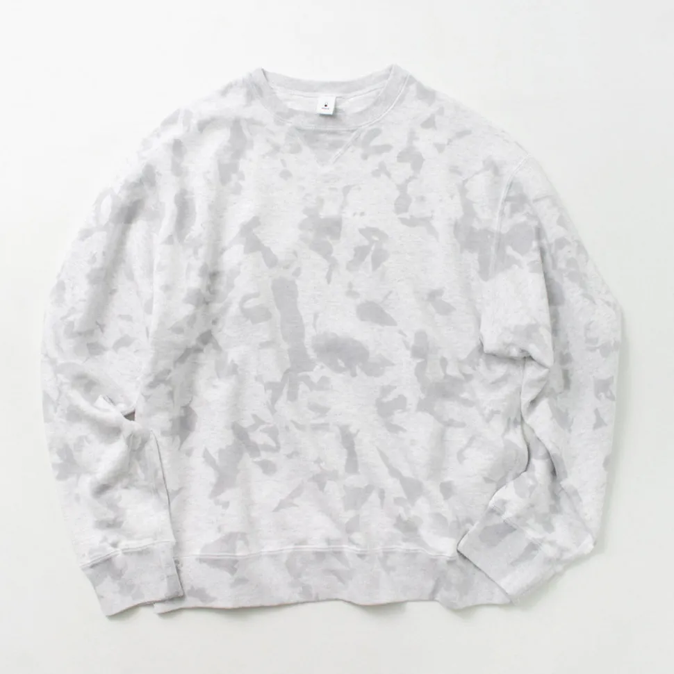 MOC T / Garment Dyed Loopwheel Crew Neck Pullover