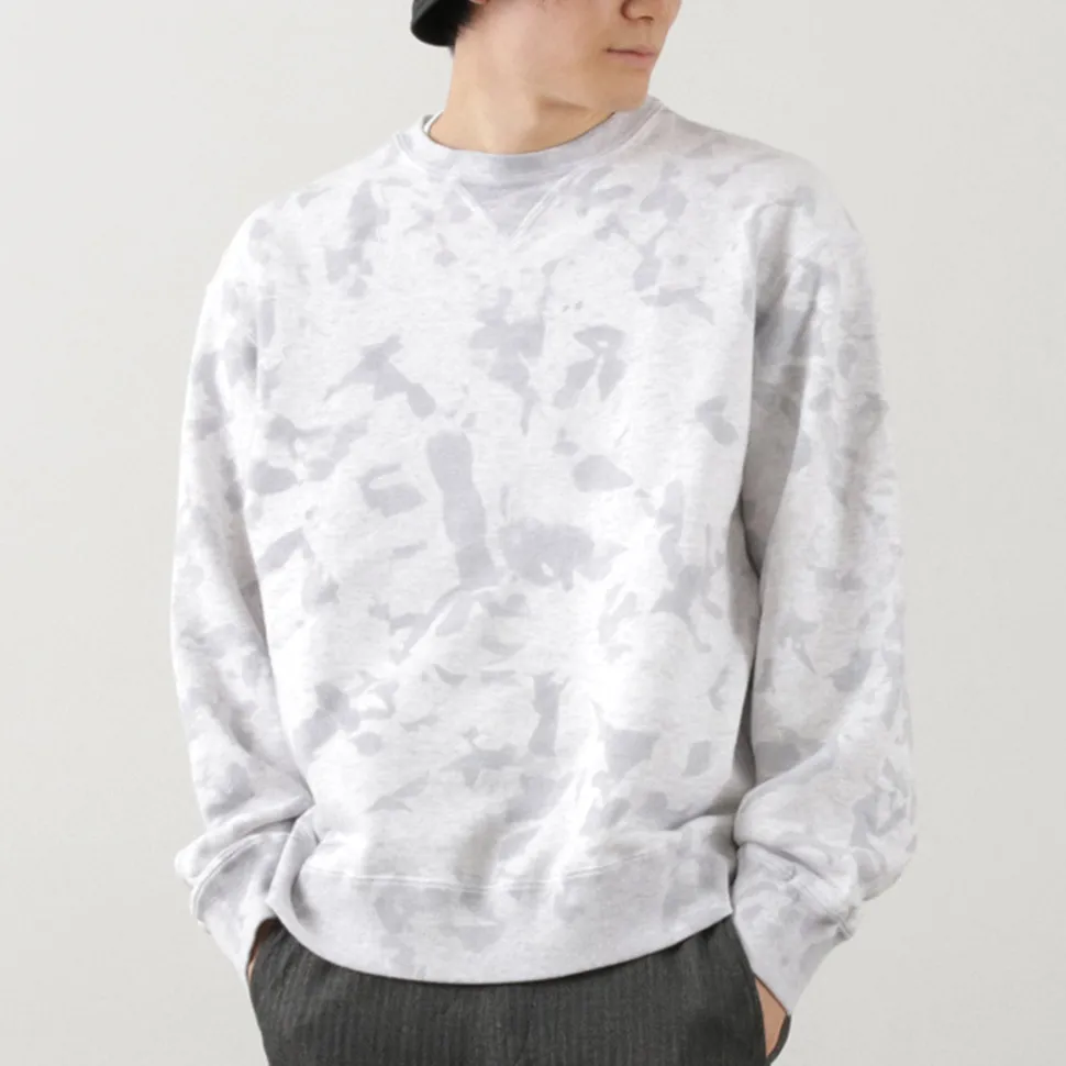 MOC T / Garment Dyed Loopwheel Crew Neck Pullover