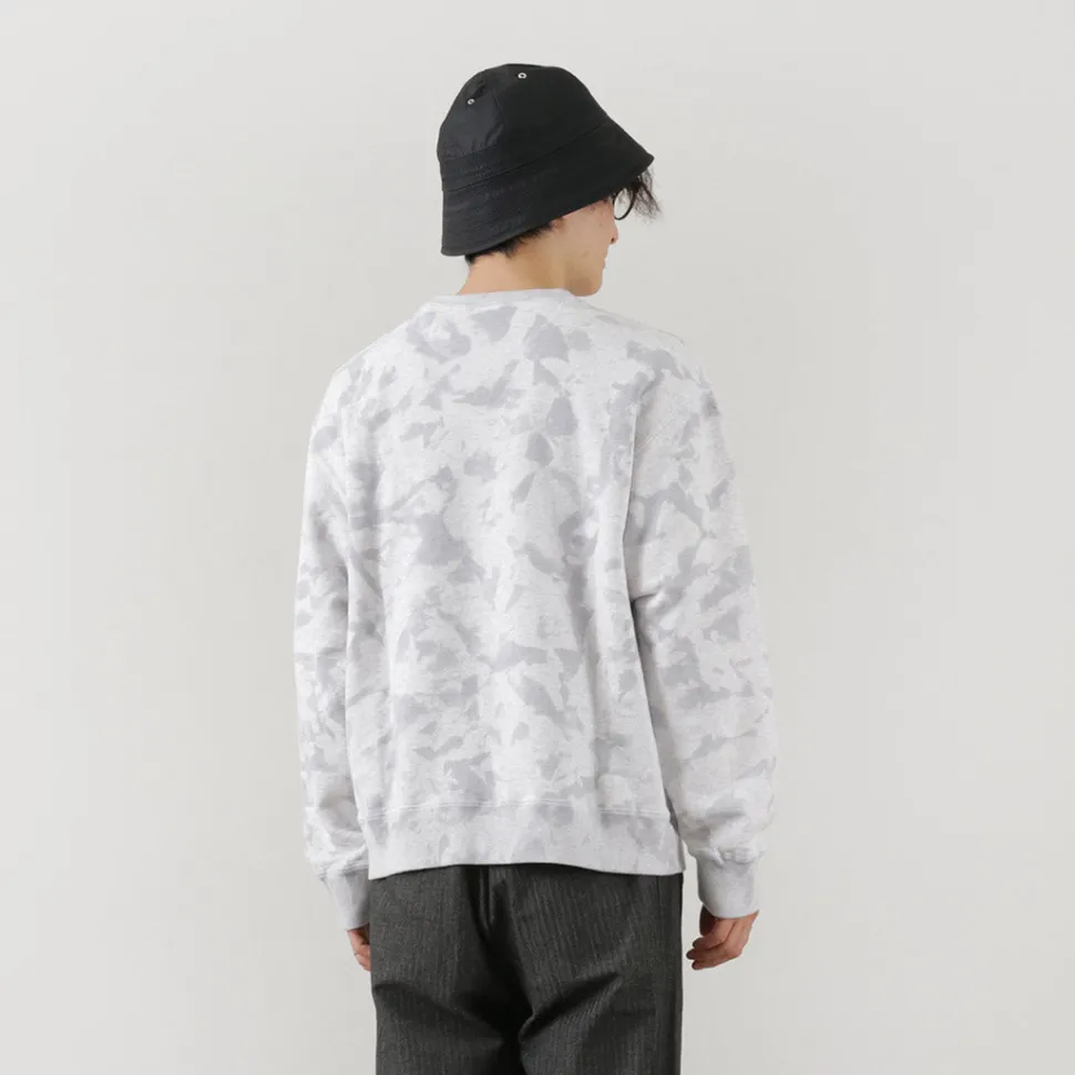 MOC T / Garment Dyed Loopwheel Crew Neck Pullover