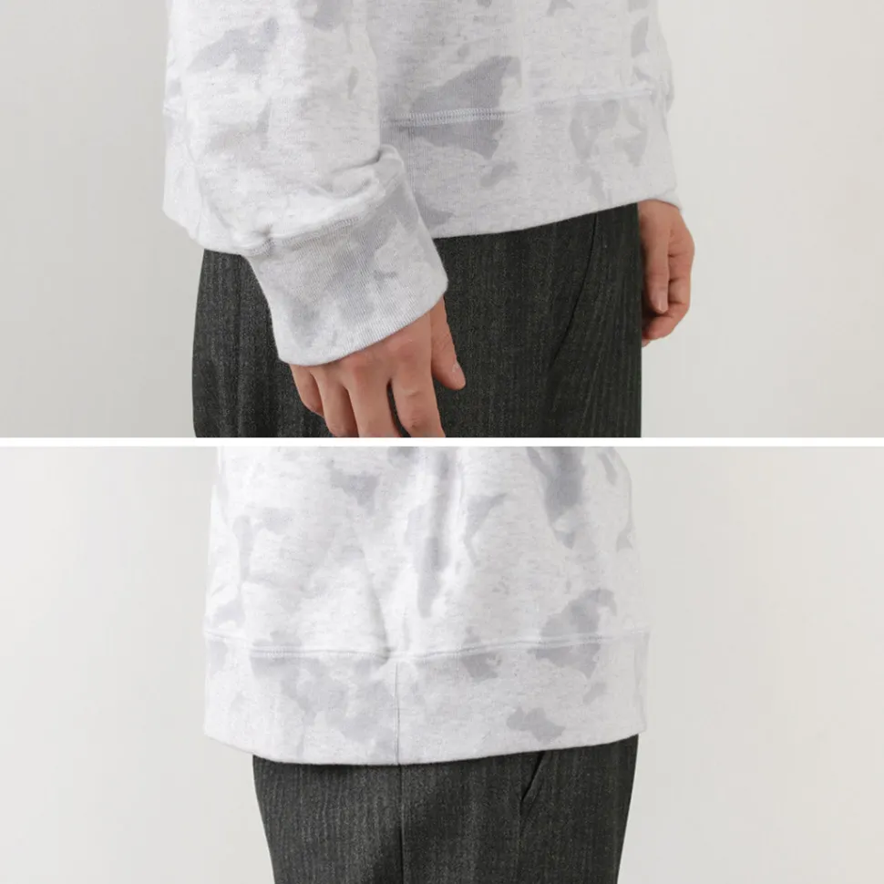 MOC T / Garment Dyed Loopwheel Crew Neck Pullover