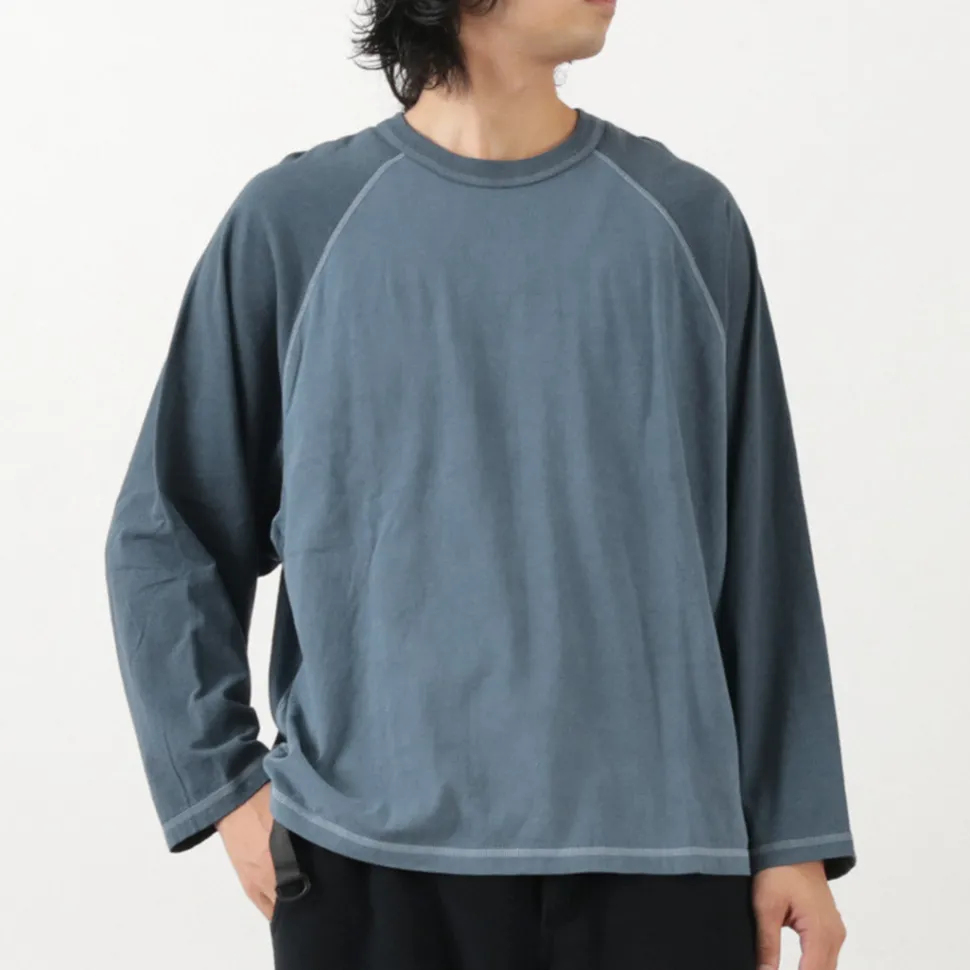 MOC T / Overdyed Baseball Long Sleeve Big Tee