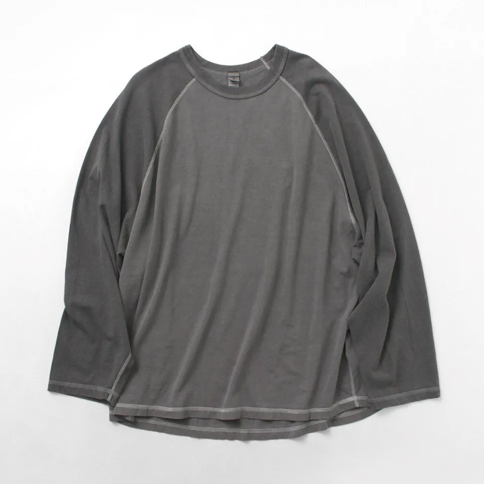 MOC T / Overdyed Baseball Long Sleeve Big Tee