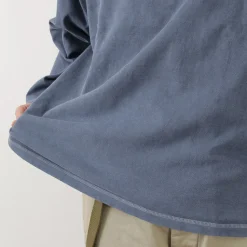 MOC T / Plating Jersey Crew Neck Long Sleeve Big Tee