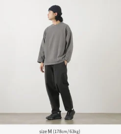 MOC T / Plating Jersey Crew Neck Long Sleeve Big Tee