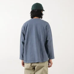 MOC T / Plating Jersey Crew Neck Long Sleeve Big Tee