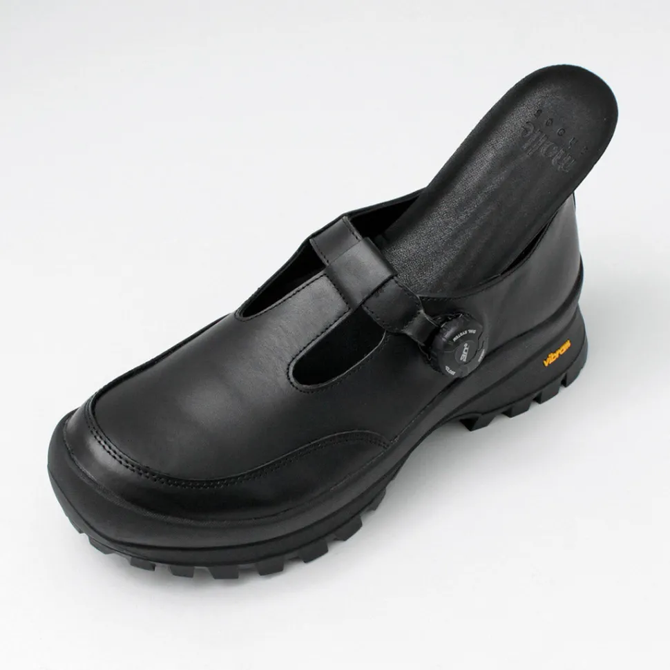 MOLLE SHOES / Free Rock T-Strap Leather Shoes