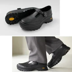 MOLLE SHOES / Free Rock T-Strap Leather Shoes