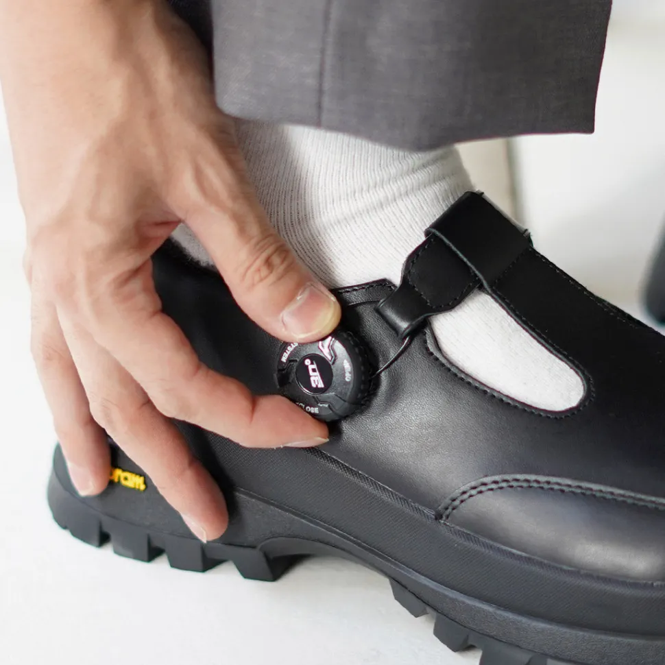 MOLLE SHOES / Free Rock T-Strap Leather Shoes