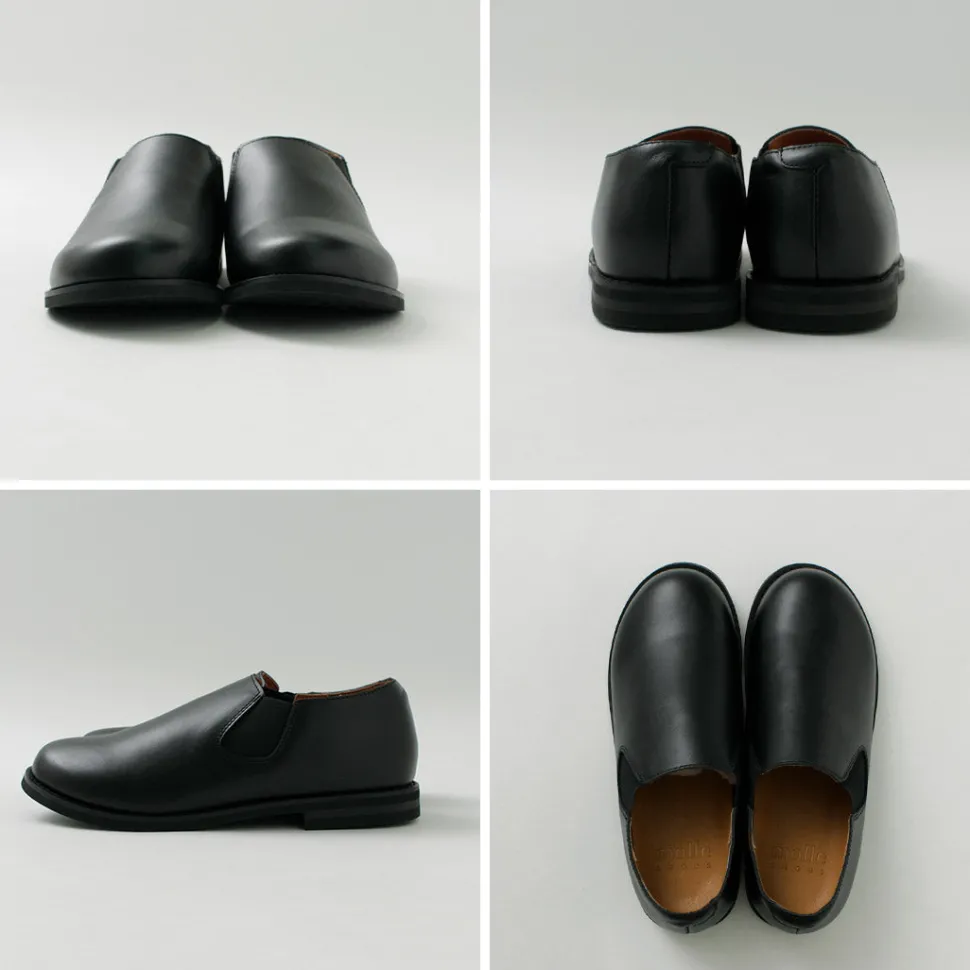 MOLLE SHOES / Short Side Gore Leather Shoes