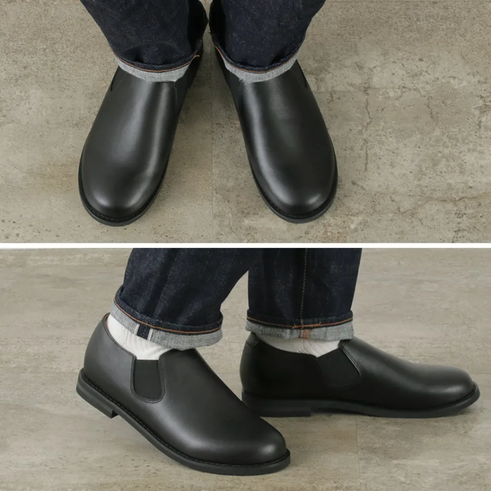 MOLLE SHOES / Short Side Gore Leather Shoes